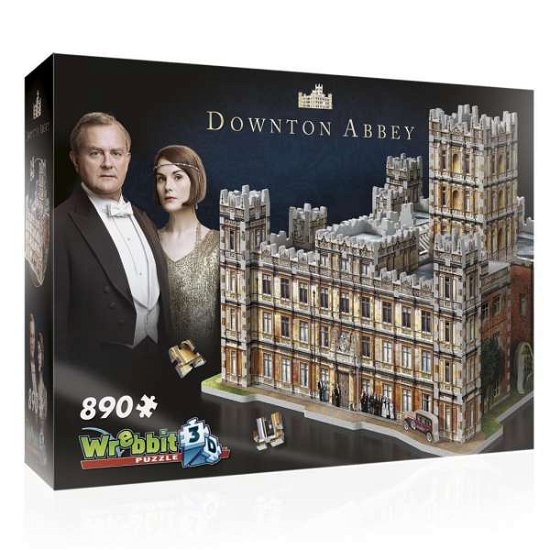 Downton Abbey 890 Piece Wrebbit 3D Puzzle - Wrebbit  Downton Abbey 890pcs  Puzzle - Books - ASMODEE - 0665541020193 - June 30, 2023