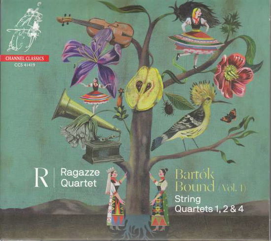 Bartok Bound Vol.1 - String Quartets 1, 2 & 4 - Ragazze Quartet - Música - CHANNEL CLASSICS - 0723385414193 - 1 de março de 2019