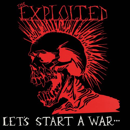 Lets Start a War - Red Vinyl - Exploited the - Musikk - CHERRY RED RECORDS - 0803341406193 - 17. februar 2014