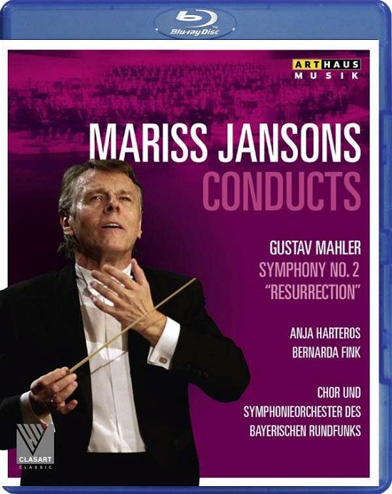 Cover for Mahler / Harteros / Fink / Jansons · Mariss Jansons Conducts Mahler (Blu-ray) (2013)