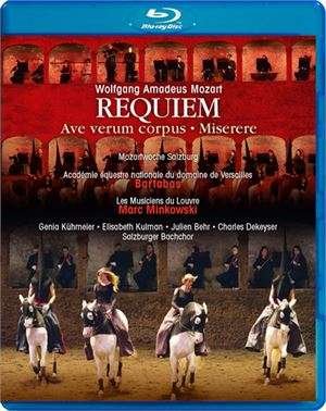 Cover for Kühmeier / Kulman / Minkowski / Salzburger Bachchor · Mozart / Requiem (Blu-ray) (2017)