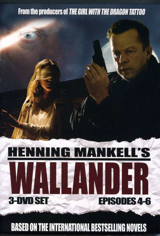 Cover for DVD · Wallander: Episodes 4-6 (DVD) (2019)