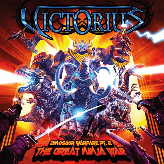 Cover for Victorius · Dinosaur Warfare Pt. 2 - the Great Ninja War (CD) (2022)