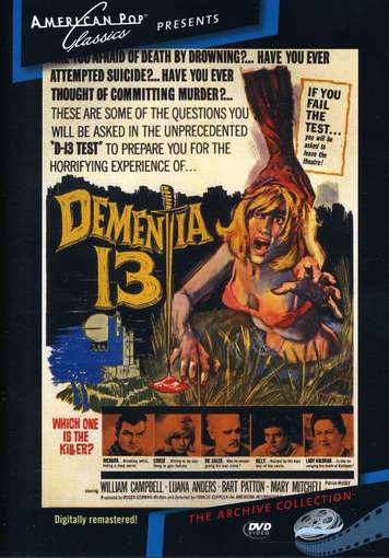 Cover for Dementia 13 (DVD) (2012)