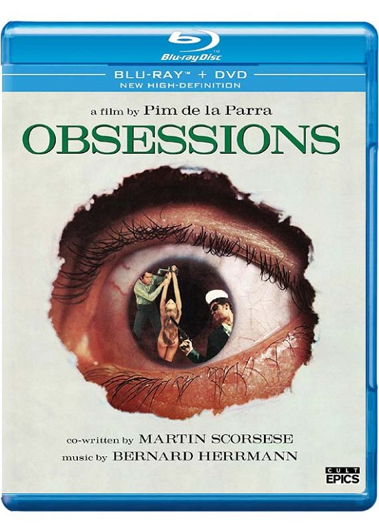 Cover for Blu · Obsessions (Blu-ray/DVD) (2017)