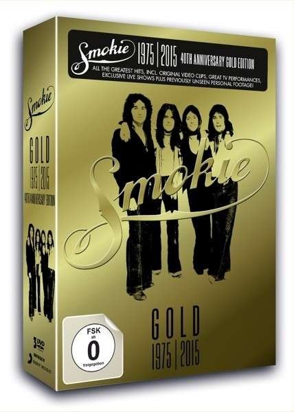 Cover for Smokie · Gold: Greatest Hits 1975-2015 (MDVD) [40th Anniversary Deluxe edition] (2015)