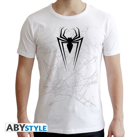 Marvel: Spdm Web White New Fit (T-Shirt Unisex Tg. 2XL) - Abystyle - Other -  - 3700789245193 - 