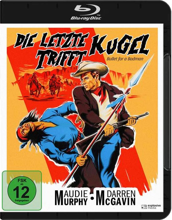 Cover for Die Letzte Kugel Trifft (bullet For A Badman) (blu-ray) (Blu-ray) (2020)