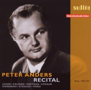 Peter Anders Recital - Peter Anders - Musik - AUDITE - 4022143234193 - 26. juni 2009