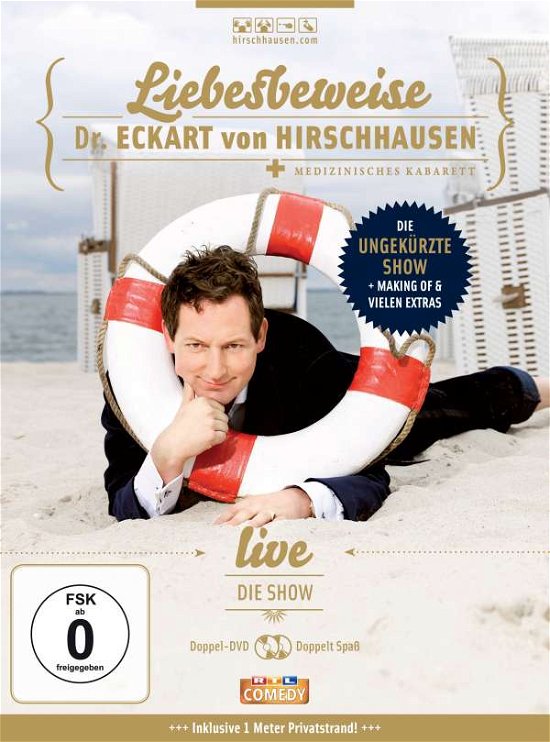 Cover for Eckart Von Hirschhausen · Liebesbeweise - Live,DVD (Book) (2020)