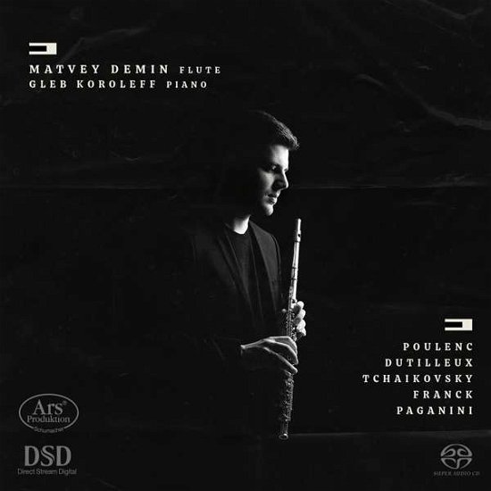 Cover for Demin, Matvey / Koroleff, Gleb · Works for Flute &amp; Piano (CD) (2021)