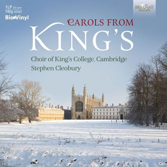 Cover for Choir of Kings College / Cambridge / Stephen Cleobury · Carols From Kings (LP) (2024)