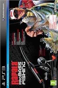 Rapala Pro Bass Fishing (With Rod) - Spil-playstation 3 - Jeux - Activision Blizzard - 5030917091193 - 29 octobre 2010