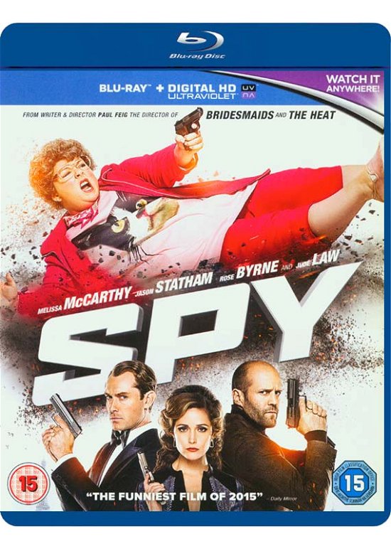 Cover for Spy · Spy - Extended Cut (Blu-ray) (2015)