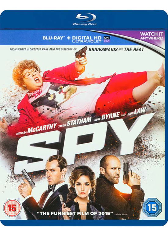 Cover for Spy · Spy - Extended Cut (Blu-Ray) (2015)