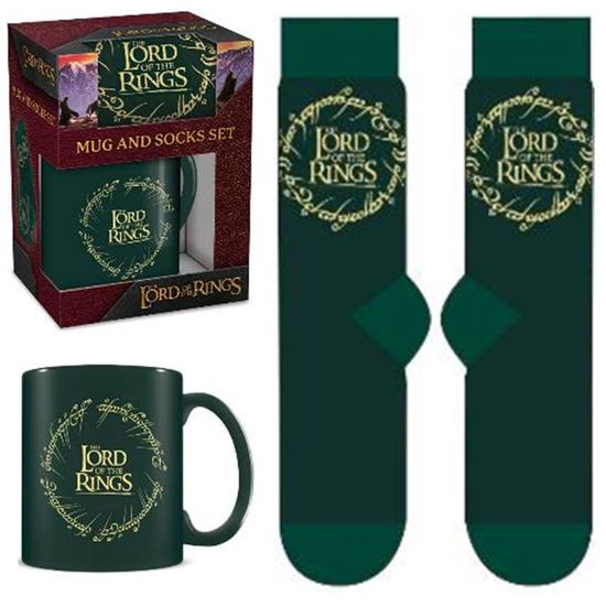 Cover for Pyramid International · Lord Of The Rings Mug &amp; Sock Set - Uk Sizes 3-8 (eu 36-41) (MERCH)