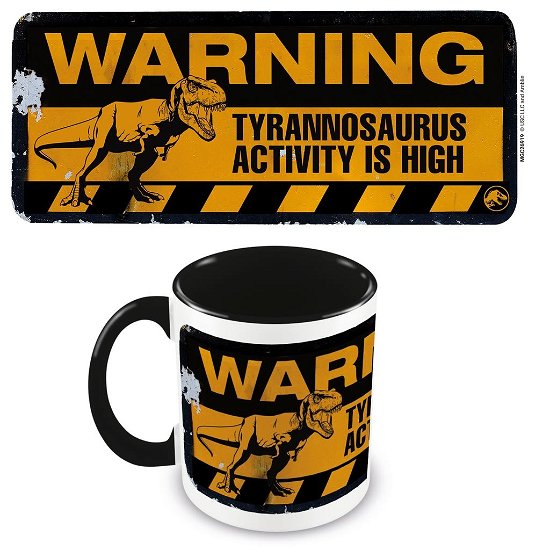 Cover for Jurassic World 3 · JURASSIC WORLD 3 - Warning - Coloured Inner Mug 31 (Toys)