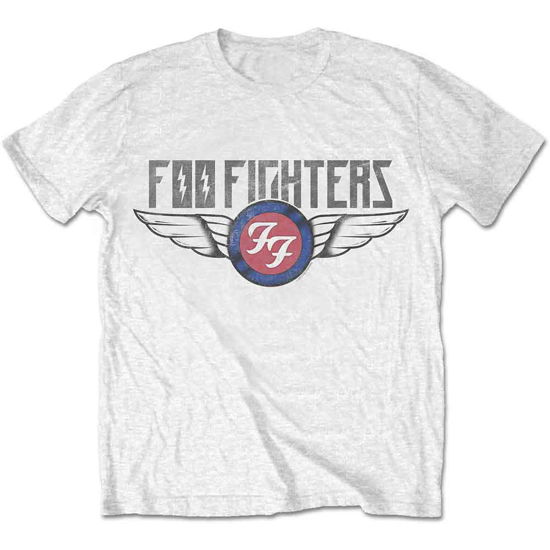 Foo Fighters Unisex T-Shirt: Flash Wings - Foo Fighters - Merchandise - MERCHANDISE - 5052905313193 - 23. januar 2020