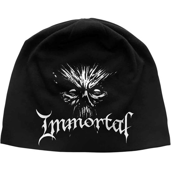 Cover for Immortal · Immortal Unisex Beanie Hat: Northern Chaos (CLOTHES) [Black - Unisex edition]