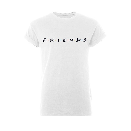Cover for Friends · Logo (Rolled Sleeve) (T-shirt) [size M] [White edition] (2018)