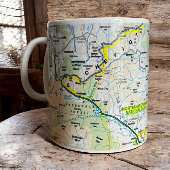 Cover for OS Map Ceramic Mug - Northumberland National Park (MERCH) (2025)