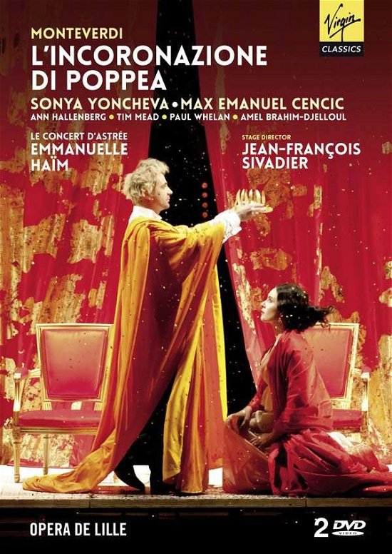 Cover for Emmanuel Haim · Monteverdi L'incoronazione Di Poppea (MDVD) (2013)