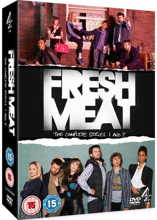 Cover for Fresh Meat - Series 1-2 (DVD)