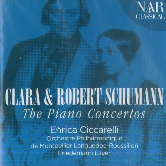 Cover for Schumann,clara &amp; Robert / Ciccarelli,enrica · Clara &amp; Robert Schumann: Piano (CD) (2020)
