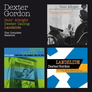 Cover for Dexter Gordon · Doin Allright / Dexter Calling / Landslide (CD) (2014)