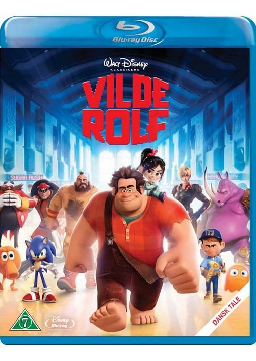 Cover for Vilde Rolf (Wreck-It Ralph) (Blu-ray) (2013)