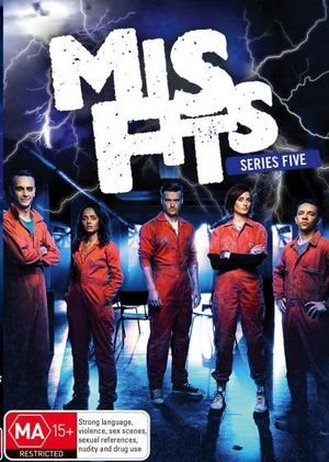 Cover for Misfits · Misfits - Series 5 (DVD) (2014)