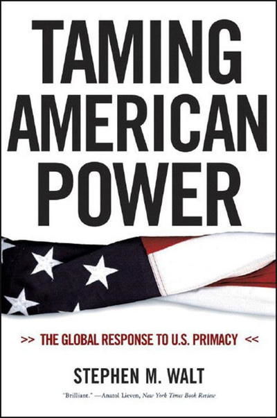 Cover for Stephen M. Walt · Taming American Power: The Global Response to U.S. Primacy (Paperback Bog) (2006)
