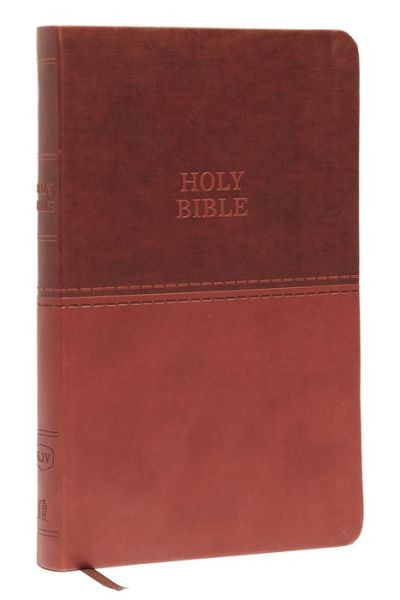 Cover for Thomas Nelson · KJV, Value Thinline Bible, Leathersoft, Brown, Red Letter, Comfort Print Holy Bible, King James Version (Kunstlederbuch) [King James edition] (2017)