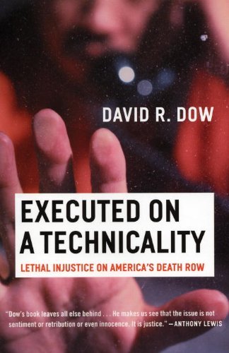 Cover for David R. Dow · Executed on a Technicality: Lethal Injustice on America's Death Row (Paperback Book) (2006)
