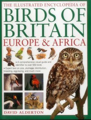 Cover for David Alderton · The Illustrated Encyclopedia of Birds of Britain Europe &amp; Africa: A Comprehensive Visual Guide and Identifier to Over 550 Birds (Hardcover Book) (2013)