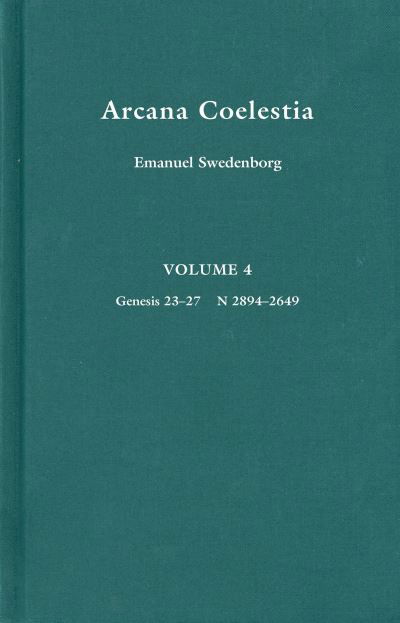 Cover for Emanuel Swedenborg · Arcana Coelestia 4 - REDESIGNED STANDARD EDITION (Hardcover Book) [Revised edition] (2024)
