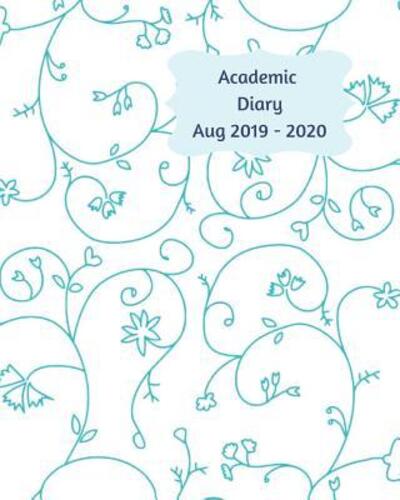 Academic Diary Aug 2019-2020 - Lilac House - Książki - Independently Published - 9781072625193 - 7 czerwca 2019