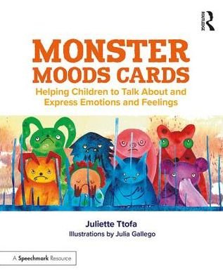 Cover for Ttofa, Juliette (Specialist Educational Psychologist, United Kingdom.) · Monster Moods Cards: Helping Children to Talk About and Express Emotions and Feelings (Lernkarteikarten) (2019)