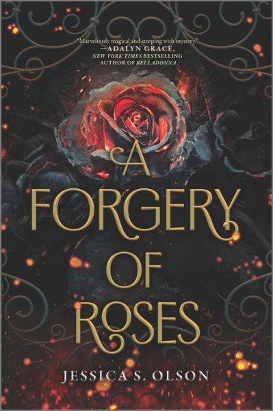 Cover for Jessica S. Olson · A Forgery of Roses (Paperback Book) (2023)