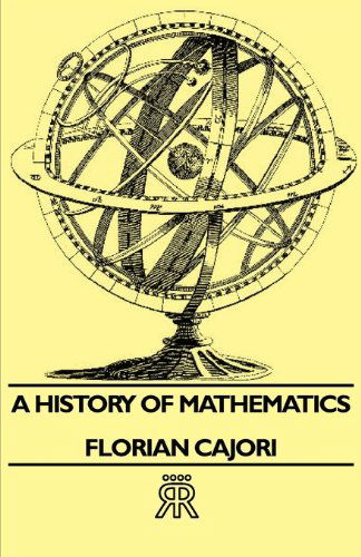 Cover for Florian Cajori · A History of Mathematics (Pocketbok) (2007)