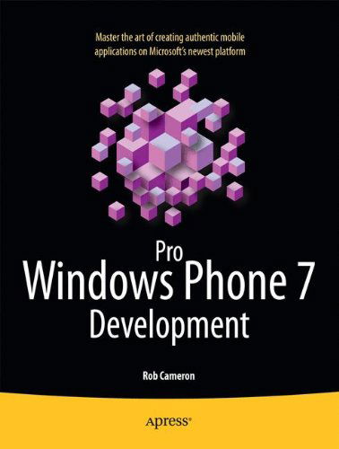 Cover for Rob Cameron · Pro Windows Phone 7 Development (Paperback Book) [1st edition] (2011)