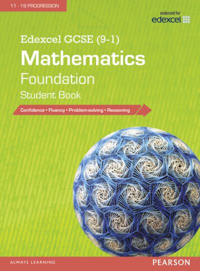 Cover for Edexcel GCSE (9-1) Mathematics: Foundation Student Book - Edexcel GCSE Maths 2015 (Pocketbok) (2015)