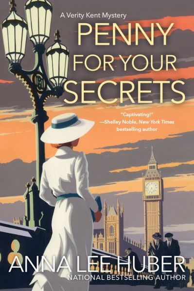 Cover for Anna Lee Huber · Penny for Your Secrets - A Verity Kent Mystery (Paperback Book) (2019)