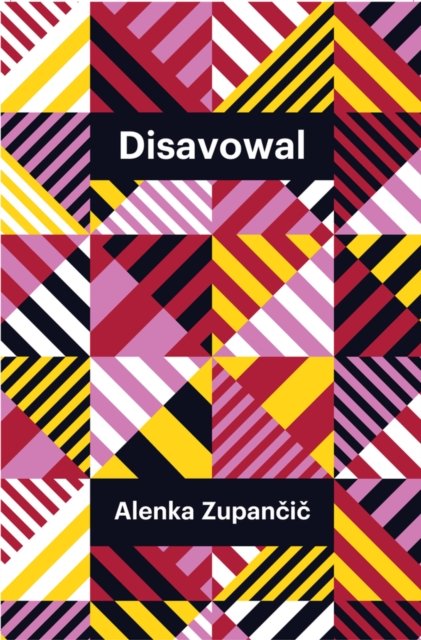 Cover for Alenka Zupancic · Disavowal - Theory Redux (Hardcover bog) (2024)