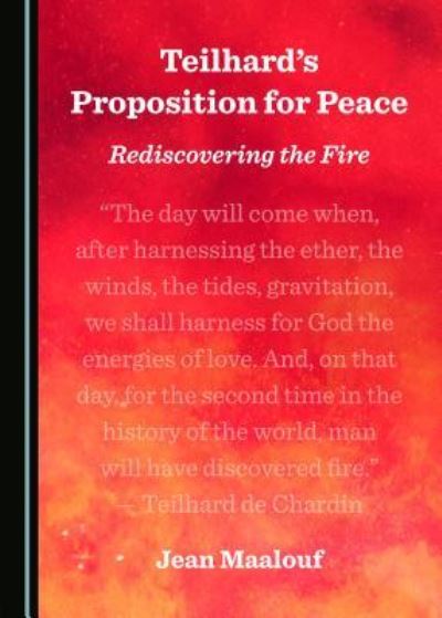 Cover for Jean Maalouf · Teilhard's Proposition for Peace (Hardcover Book) (2019)