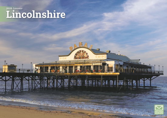 Cover for Carousel Calendars · Lincolnshire A4 Calendar 2025 (Paperback Book) (2024)