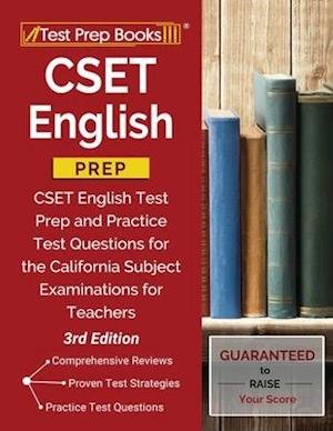 Cover for Test Prep Books · CSET English Prep (Bok) (2020)