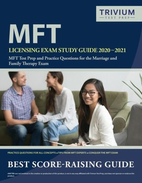Cover for Trivium Therapy Exam Prep Team · MFT Licensing Exam Study Guide 2020-2021 (Taschenbuch) (2019)