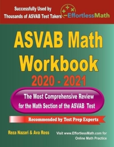 Cover for Ava Ross · ASVAB Math Workbook 2020 - 2021 (Taschenbuch) (2020)