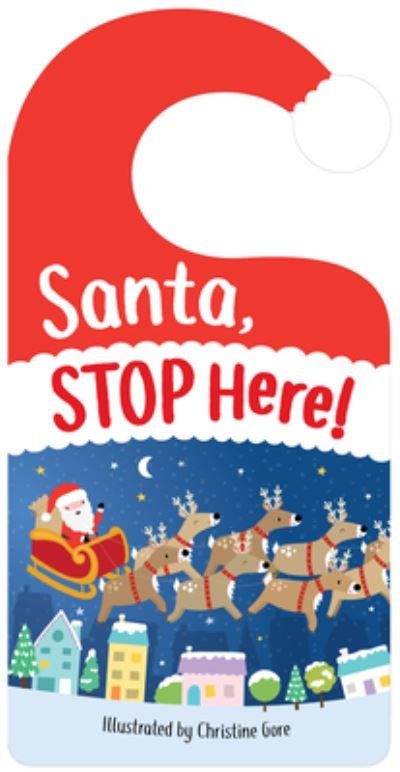 Cover for Sourcebooks · Santa Stop Here! (Bok) (2020)